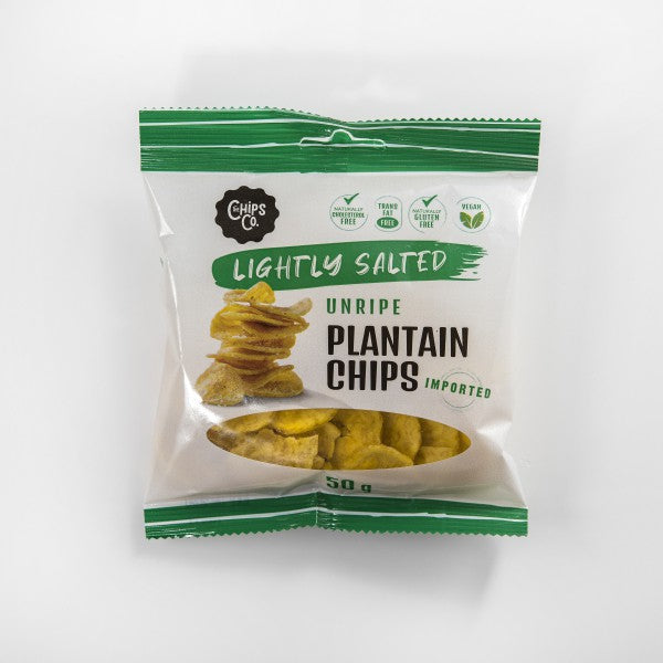 UNRIPE Lightly Salted Plantain Chips