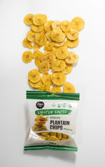 Load image into Gallery viewer, UNRIPE Lightly Salted Plantain Chips
