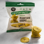 Load image into Gallery viewer, UNRIPE Lightly Salted Plantain Chips
